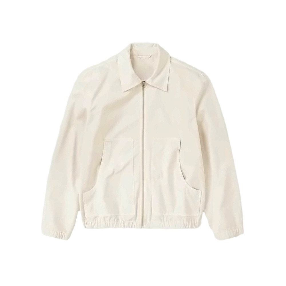 CLOSED Front-Zipper Casual Jacket with Classic Collar
